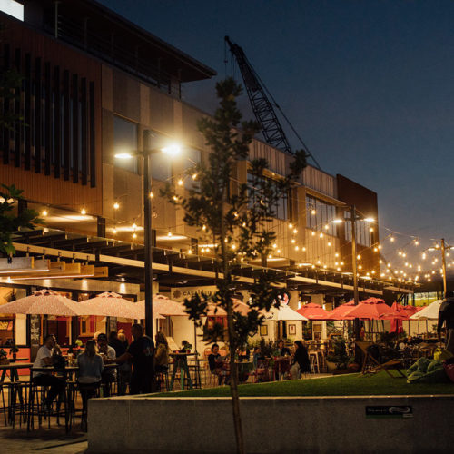 North-west-Mall-Town-Square-Night